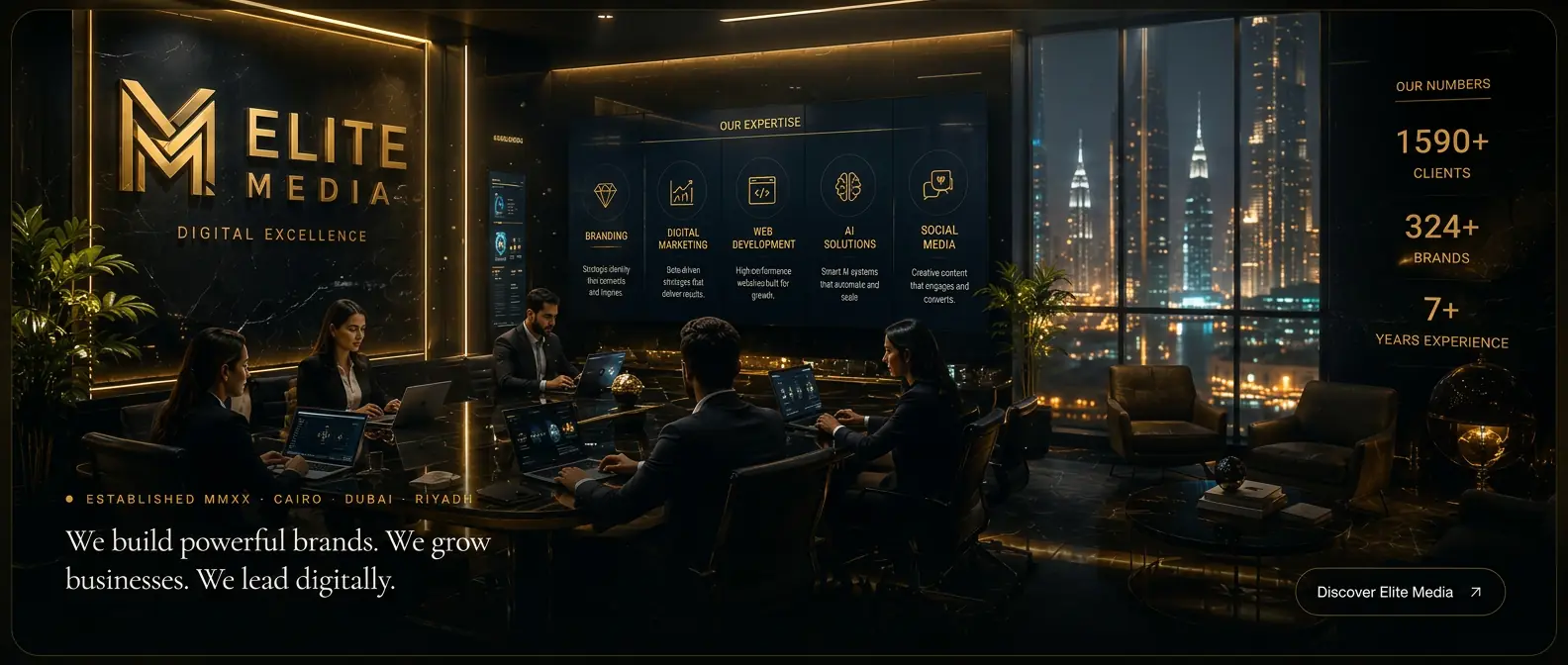 Elite Media studio — operators, engineers and creative directors
